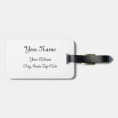 Kijk eens bagagelabel (Achterkant horizontaal)