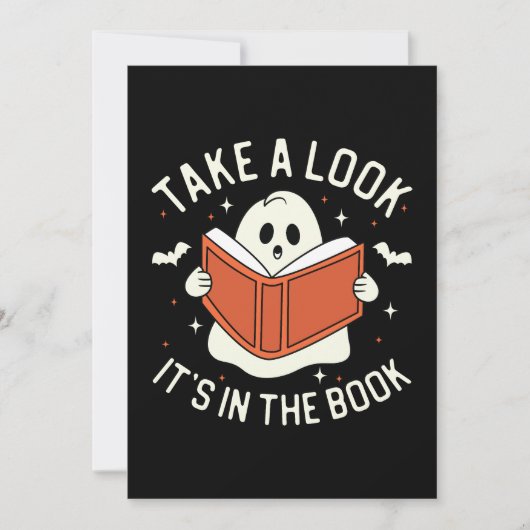 Kijk eens, het staat in het boek spooklezer kaart (Voorkant)