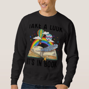 Kijk eens hoe het is in boekenlibrarian Bookworm R Trui