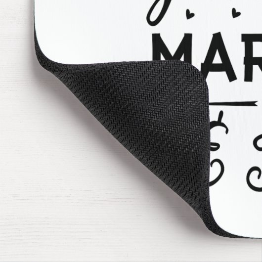 Kijk eens hoe ik al mijn echtgenote krijg om te wo muismat (Hoek)