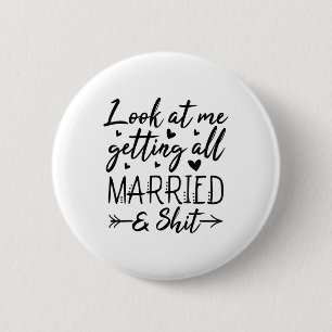 Kijk eens hoe ik al mijn echtgenote krijg om te wo ronde button 5,7 cm