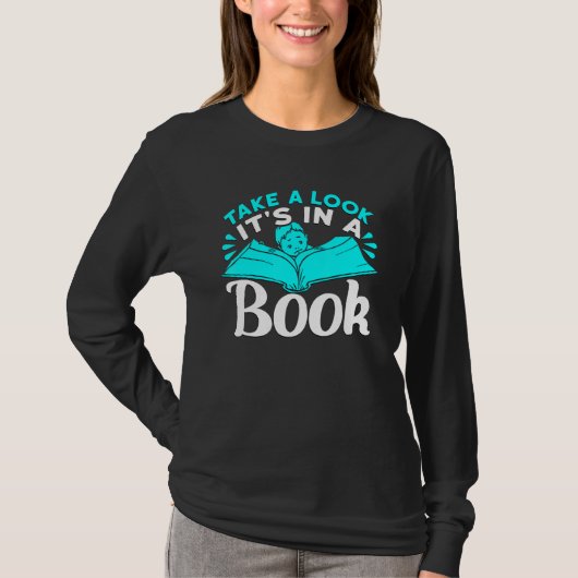 Kijk eens in een boek 1 t-shirt (Voorkant)