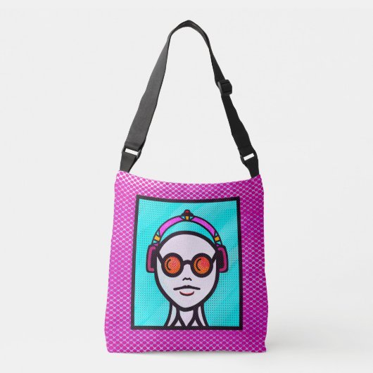 Kijk eens in kleuren crossbody tas (Voorkant)