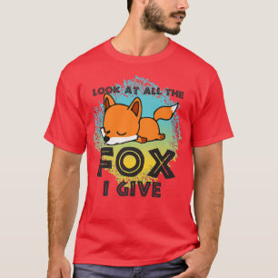Kijk eens naar al het voedsel dat ik geef, Dierenv T-shirt
