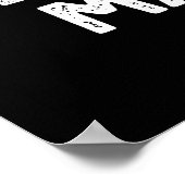 Kijk eens naar dat Man-go Funny Fruit Pun Dark BG Poster (Hoek)