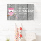 Kijk eens naar de babymeisjesschoenpootwanner spandoek (Insitu)