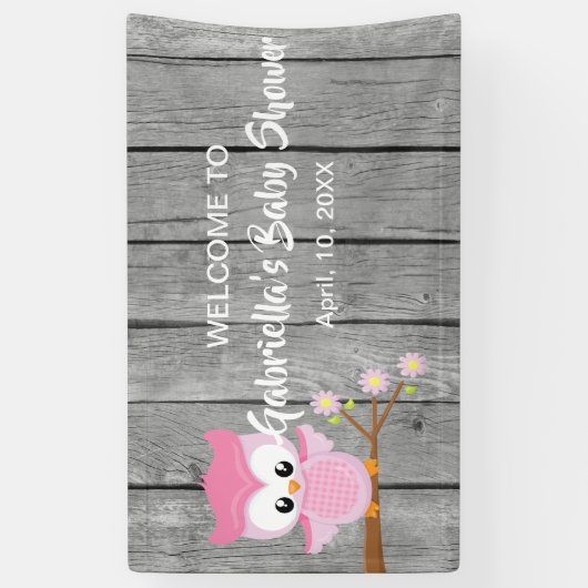 Kijk eens naar de babymeisjesschoenpootwanner spandoek (Verticaal)