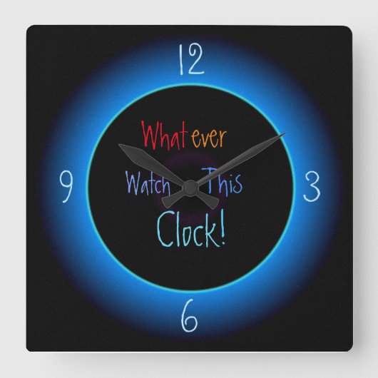 Kijk eens naar deze klok >Humoureuze klokken (Voorkant)