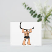 Kijk eens naar die Caveman Briefkaart (Staand voorkant)