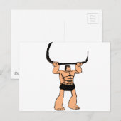 Kijk eens naar die Caveman Briefkaart (Voorkant / Achterkant)