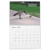 Kijk eens naar een Wildlife Wall Agenda Kalender (Feb 2026)