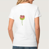 kijk eens naar hart t-shirt (Achterkant)
