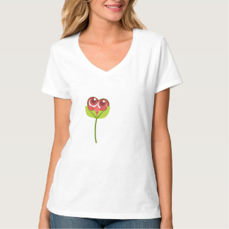 kijk eens naar hart t-shirt