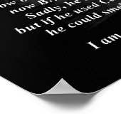 Kijk eens naar je hond. Kijk eens naar me. Poster (Hoek)