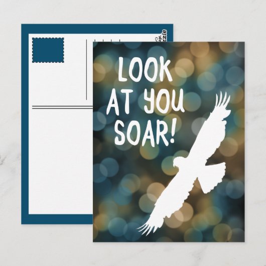 kijk eens naar je zand briefkaart (Voorkant / Achterkant)