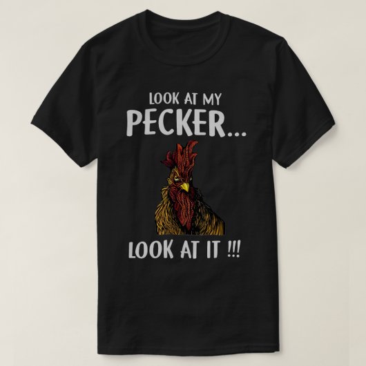 Kijk eens naar mijn piemel t-shirt (Design voorkant)