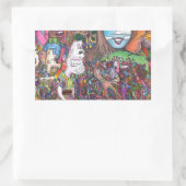 Kijk eens rechthoekige sticker (Tas)