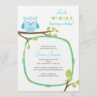 Kijk eens wat een baby-blauw baby shower heeft kaart