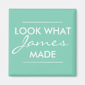 Kijk eens wat je kind gemaakt heeft... magneet (Voorkant)