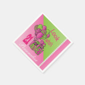 Kijk eens wie 21 is | 21e verjaardag servetten (Hoek)