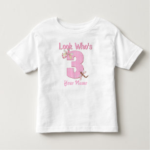 Kijk eens wie 3 roze libellen t-shirt is