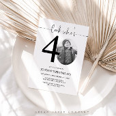 Kijk eens wie 40 is | Foto 40e verjaardag Uitnodig Kaart