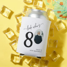 Kijk eens wie 80 is! Modern foto 80ste verjaardag
