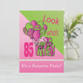 Kijk eens wie 85 wordt | 85ste verjaardag kaart (Staand voorkant)