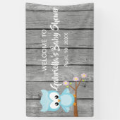 Kijk eens wie de babyjongen is die de ouwl banner  (Verticaal)