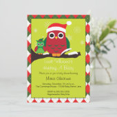 Kijk eens wie een Baby shower uitnodiging heeft (Staand voorkant)