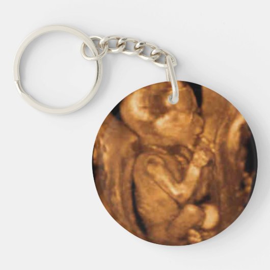 Kijk eens wie een tante-Sleutelhanger wordt Sleutelhanger (Voorkant)