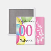 Kijk eens wie er 100 is | 00e verjaardag Magnet (Voorkant / Achterkant)