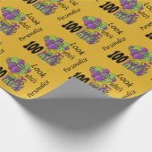 Kijk eens wie er 100 is | Personaliseren Cadeaupapier (Hoek)