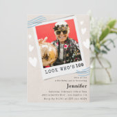 Kijk eens wie er 100ste verjaardag uitnodigingen d (Staand voorkant)