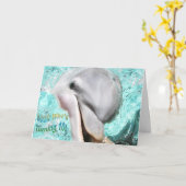 Kijk eens wie er 10 draait! Kaart voor het glimlac (Gele Bloem)