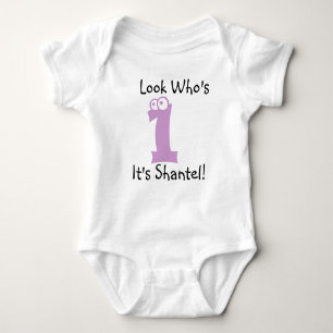 Kijk eens wie er 1  Birthday T-shirt is