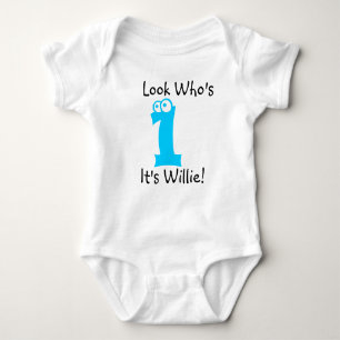 Kijk eens wie er 1  Birthday T-shirt is