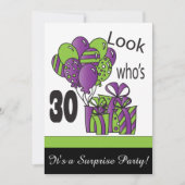 Kijk eens wie er 30 is | 30e verjaardag kaart (Voorkant)