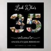 Kijk eens wie er 35 jaar oud is poster (Voorkant)