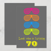 Kijk eens wie er 70 draait kaart (Voorkant / Achterkant)
