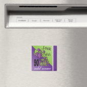 Kijk eens wie er 90 is | 90e verjaardag magneet (Insitu (Vaatwasser))