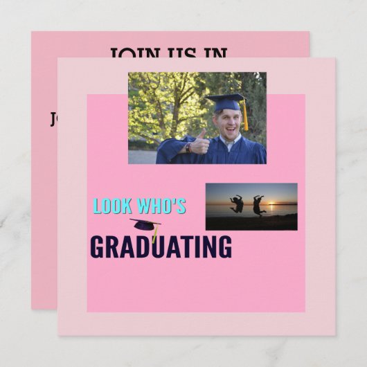 Kijk eens wie er aan het studeren is! kaart (Voorkant / Achterkant)