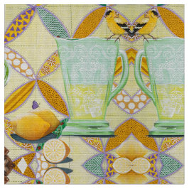 Kijk eens wie er in de limonade komt! stof