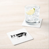 Kijk eens wie er kijkt kartonnen onderzetters (Insitu)