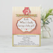 Kijk eens wie er nu eindelijk een kindje krijgt! kaart (Staand voorkant)