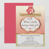 Kijk eens wie er nu eindelijk een kindje krijgt! kaart (Voorkant / Achterkant)