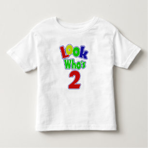 Kijk eens wie er twee zijn kinder shirts