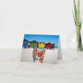 Kijk eens wie we op het strand hebben opgepikt. kaart (Voorkant)