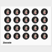 Kijk Fck Gevraagd Ronde Sticker (Vel)