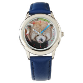 Kijk Foto rode panda , dieren 0601. Horloge